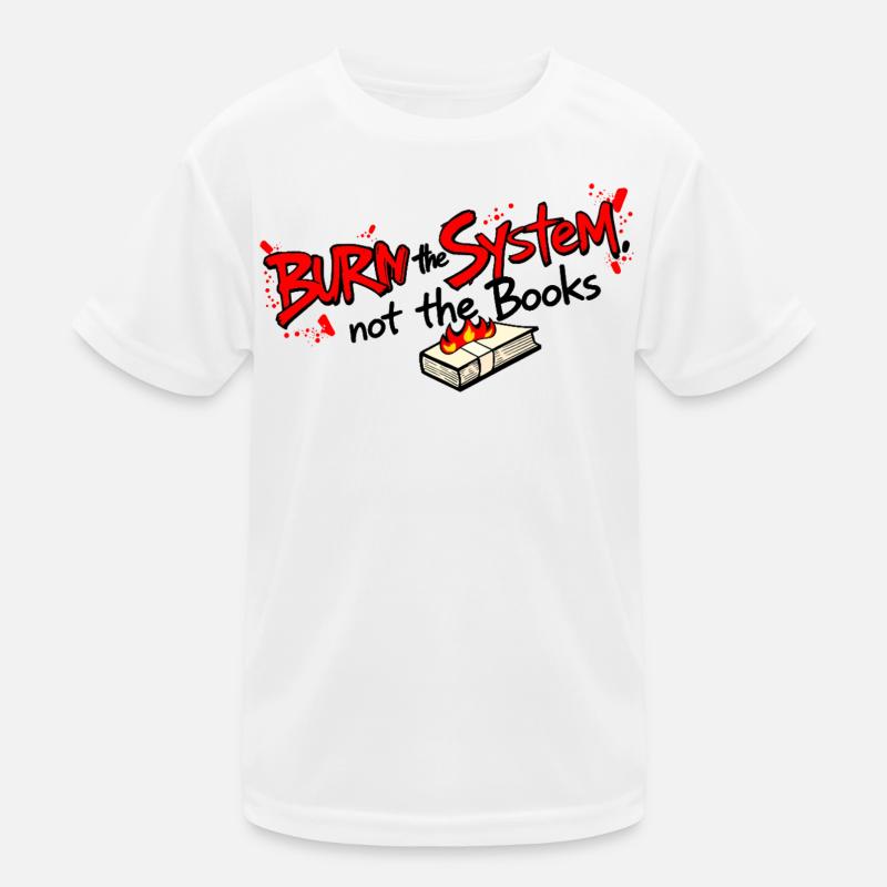 Brûler le système T-shirt sport Enfant