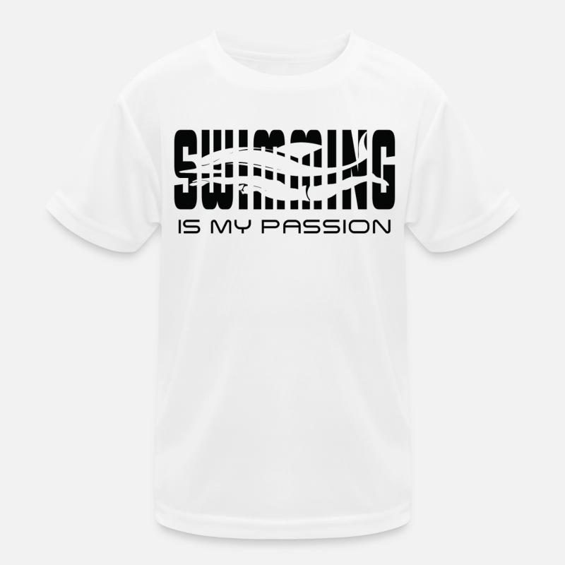 La natation est ma passion T-shirt sport Enfant
