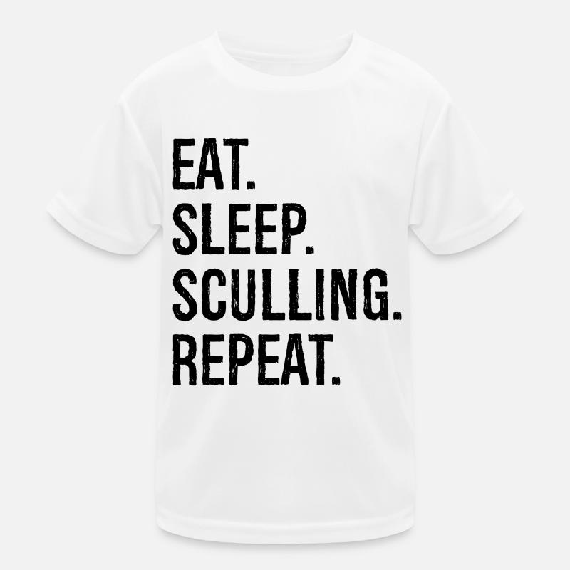 Manger dormir godille répéter T-shirt sport Enfant