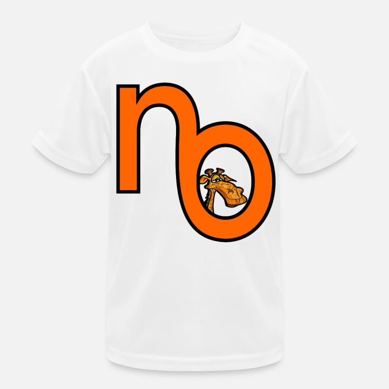 GIRAFFE NEIN Kinder Funktions-T-Shirt