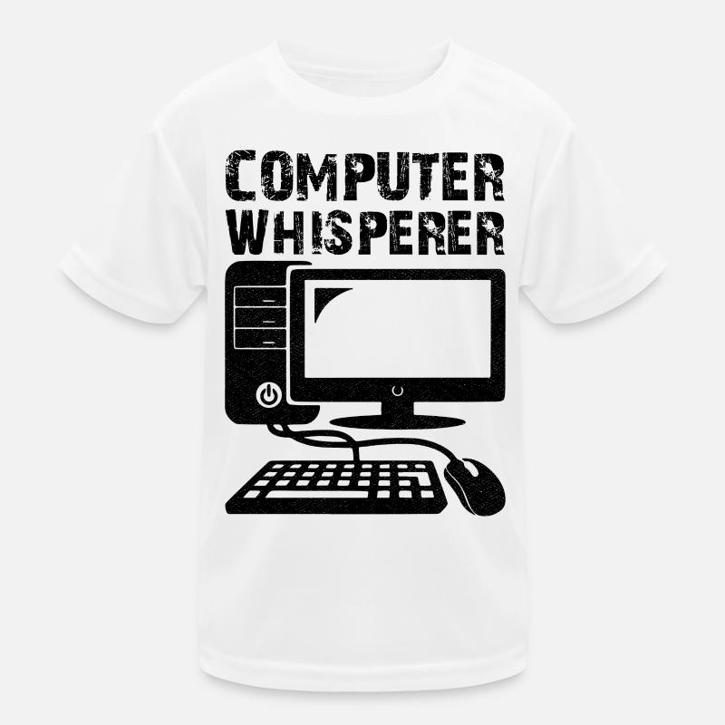 computer whisperer Kinder Funktions-T-Shirt