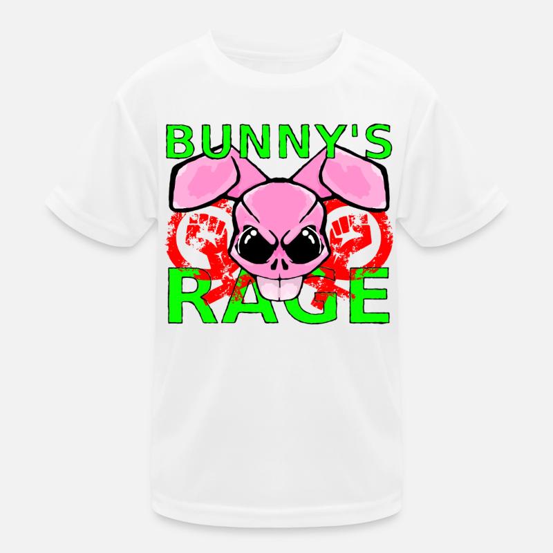 Raging Bunny Kinder Funktions-T-Shirt