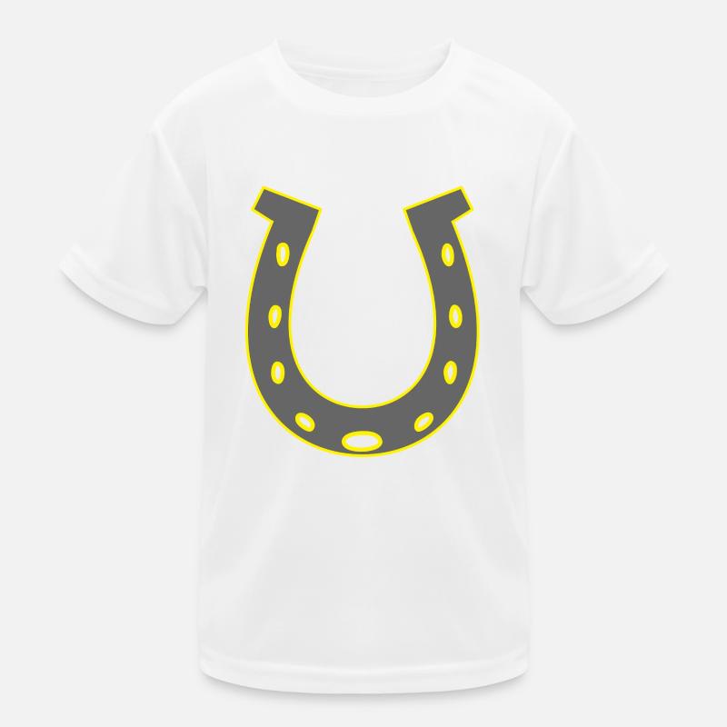 Cavalier de fer à cheval T-shirt sport Enfant