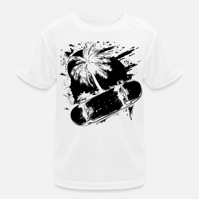 Graphismes de skateboard T-shirt sport Enfant