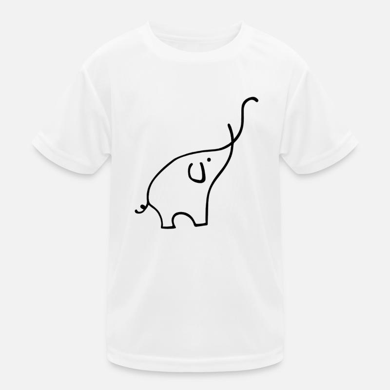 Elephant Kids Functional T-Shirt