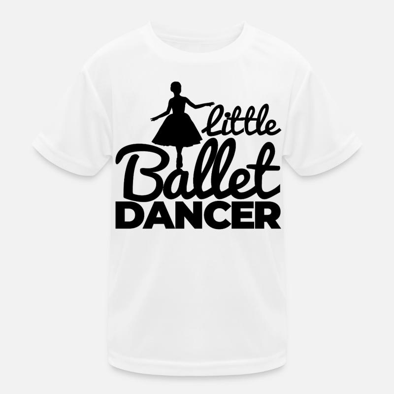 Kleines Ballettmädchen Kinder Funktions-T-Shirt