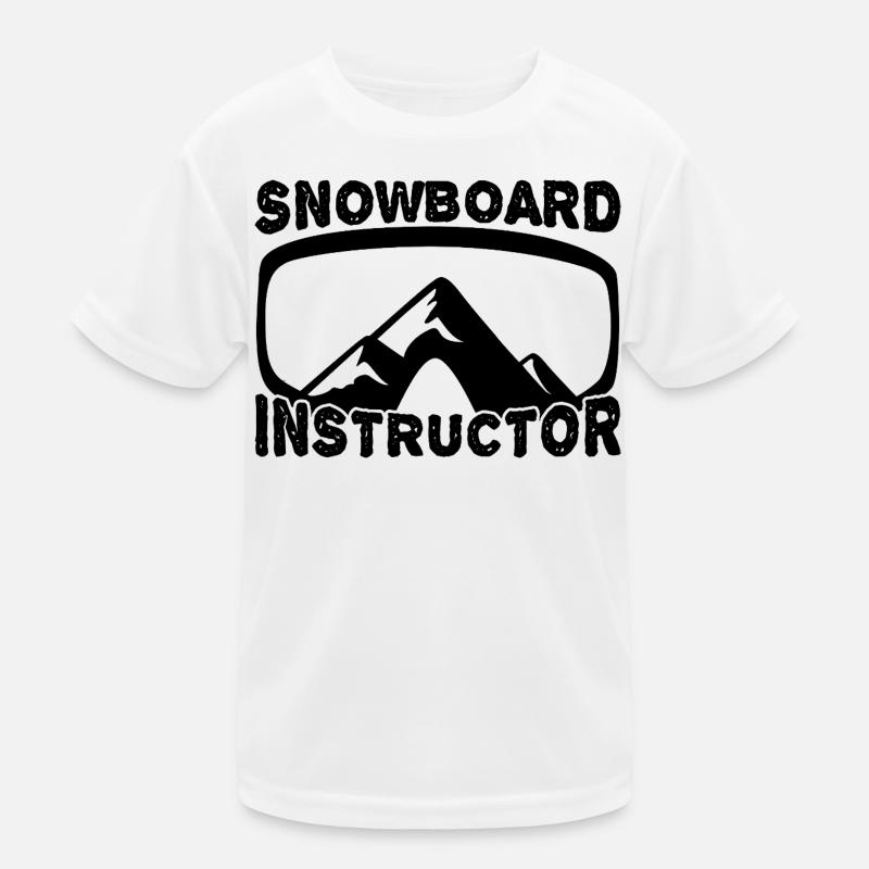 Snowboard instructor Kids Functional T-Shirt