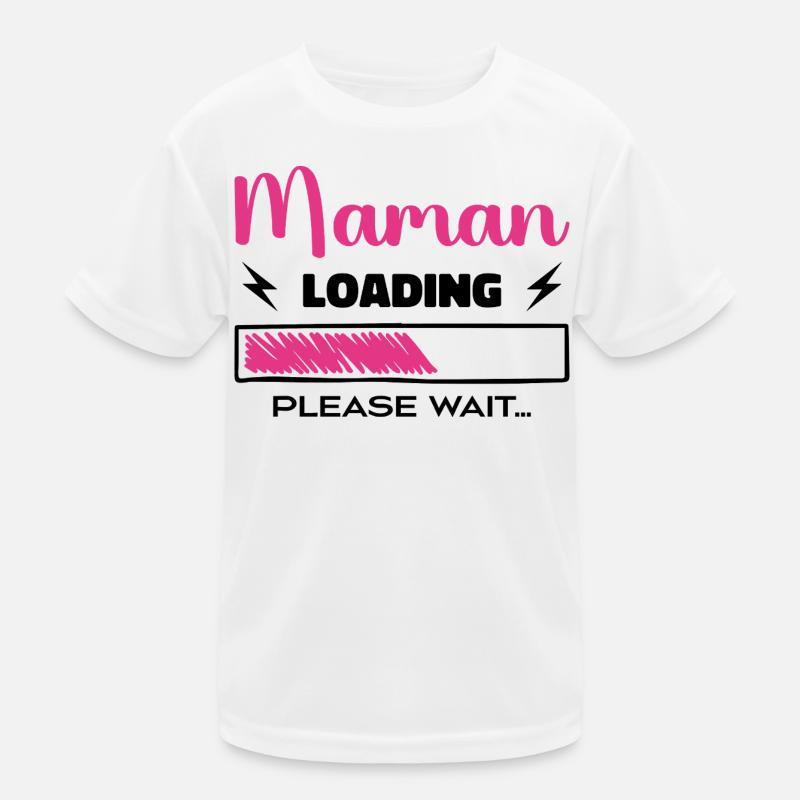 Maman loading Please Wait... T-shirt sport Enfant