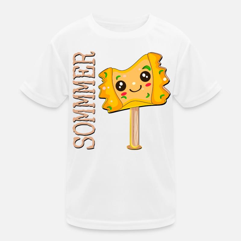 SOMMER EISCREME MAULTASCHEN Kinder Funktions-T-Shirt