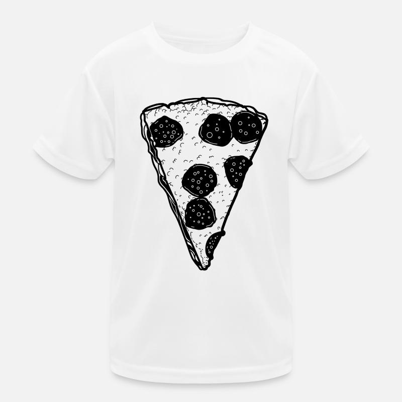 Croquis de pizza T-shirt sport Enfant