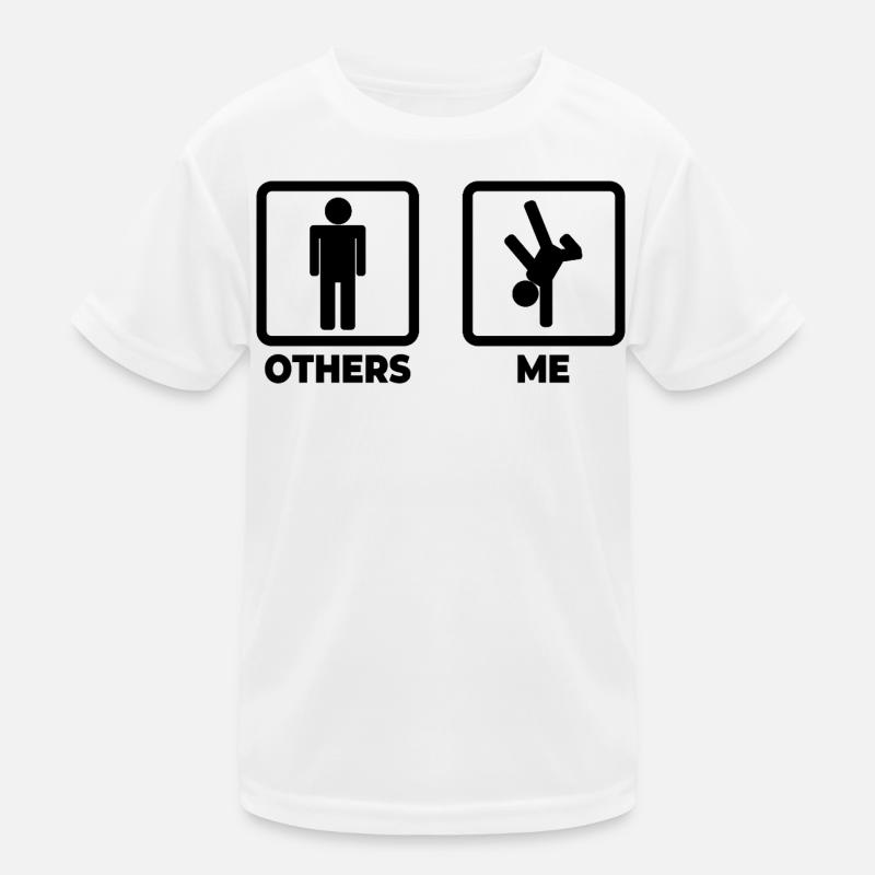 Ich als Breakdancer Kinder Funktions-T-Shirt