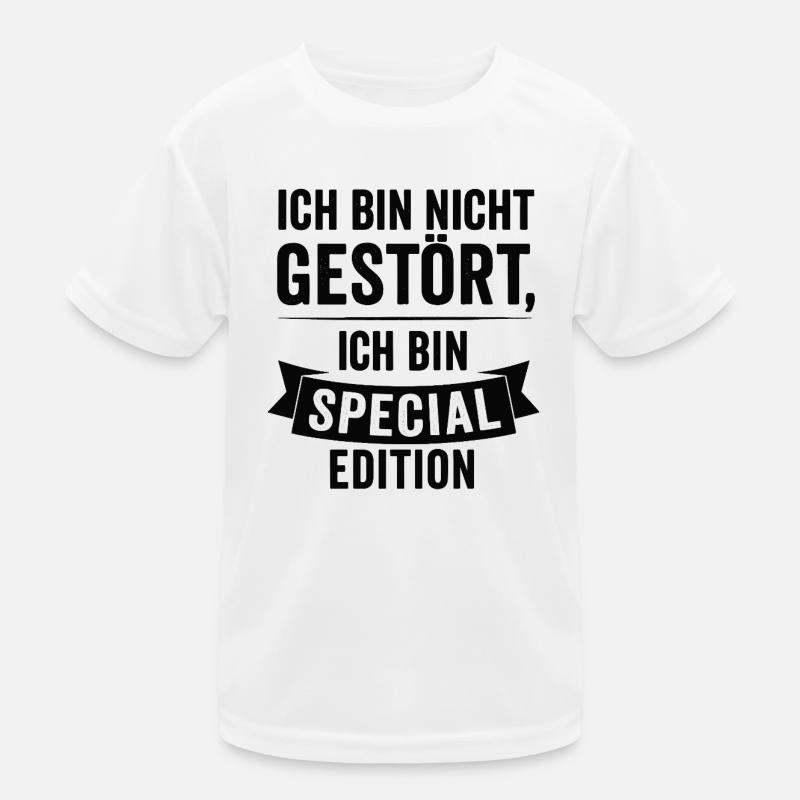 Ich bin Special Edition Kinder Funktions-T-Shirt