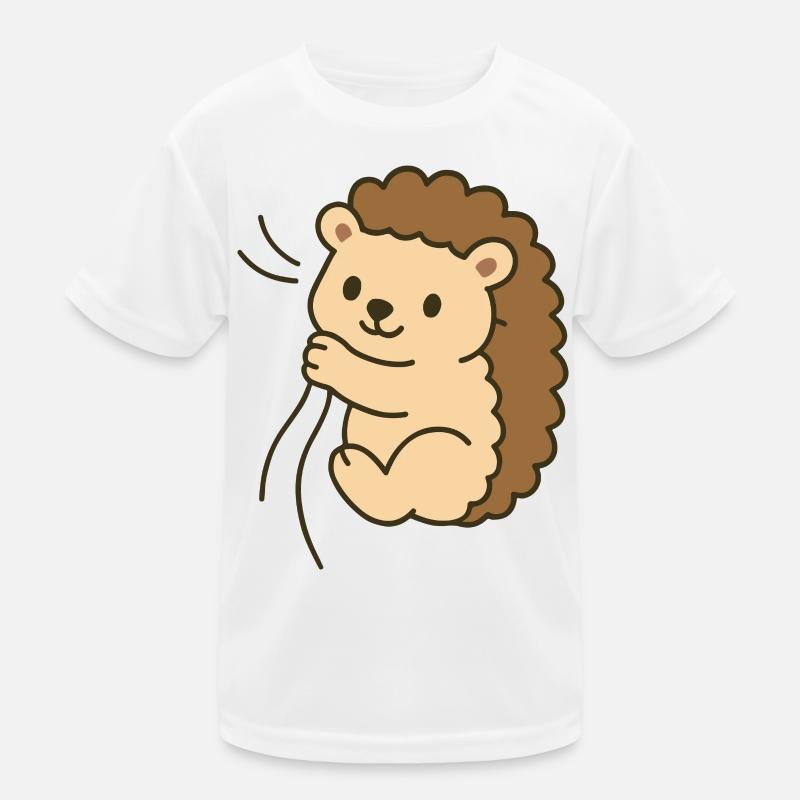 Bébé hérisson câlin T-shirt sport Enfant