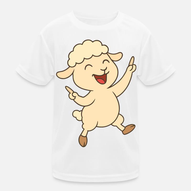 Dancing Lamb Kids Functional T-Shirt