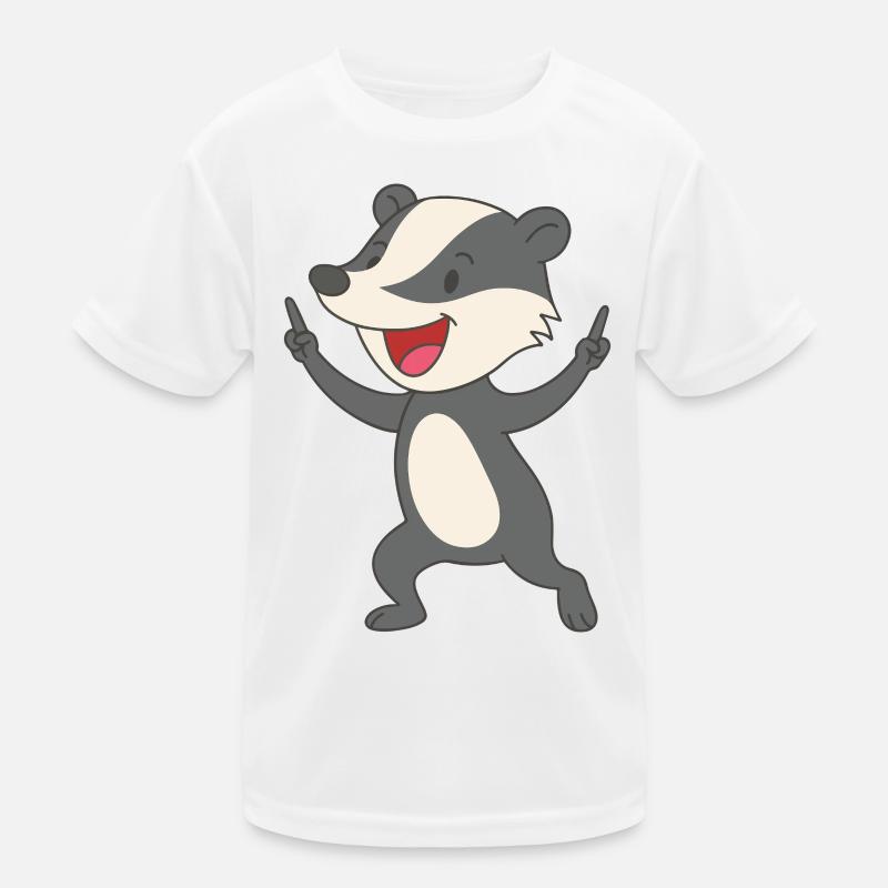 Party Badger Kids Functional T-Shirt