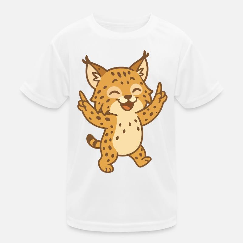 Celebrating lynx Kids Functional T-Shirt