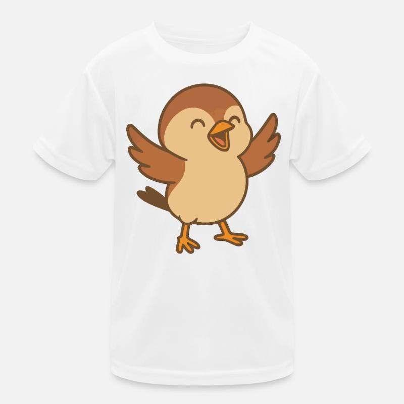 Kleiner Glücksspatz Kinder Funktions-T-Shirt
