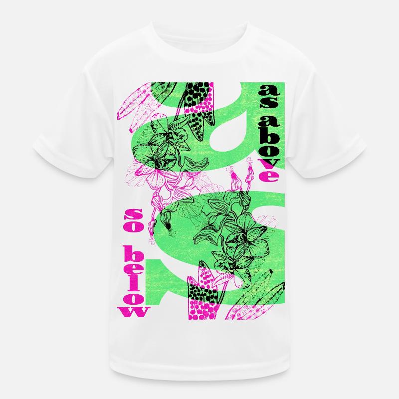 AS ABOVE SO BELOW Kids Functional T-Shirt