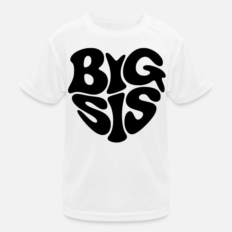 Big Sis Kinder Funktions-T-Shirt