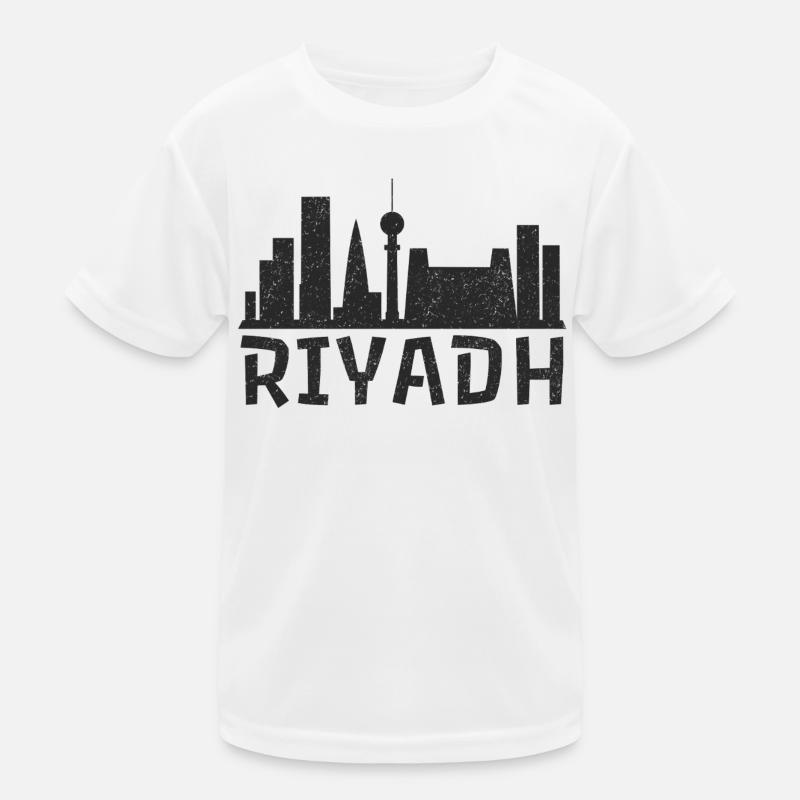 Riyadh Vibes Kids Functional T-Shirt