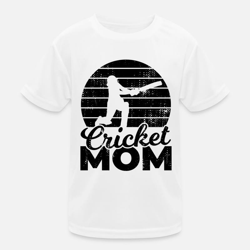 Kricket Mutter Kinder Funktions-T-Shirt