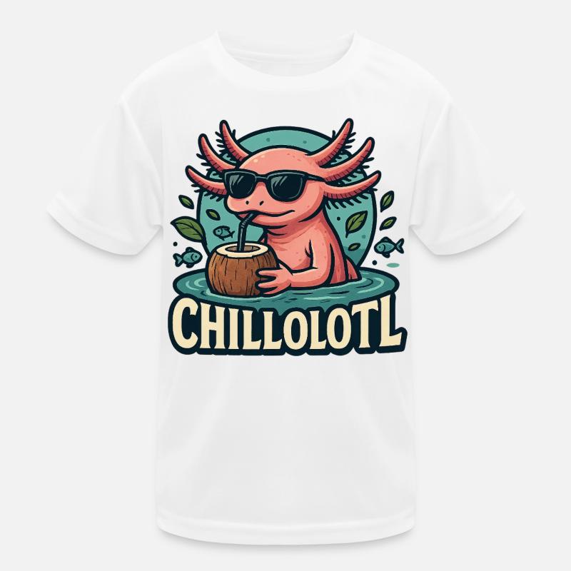 Chillolotl – Just dive in Kids Functional T-Shirt