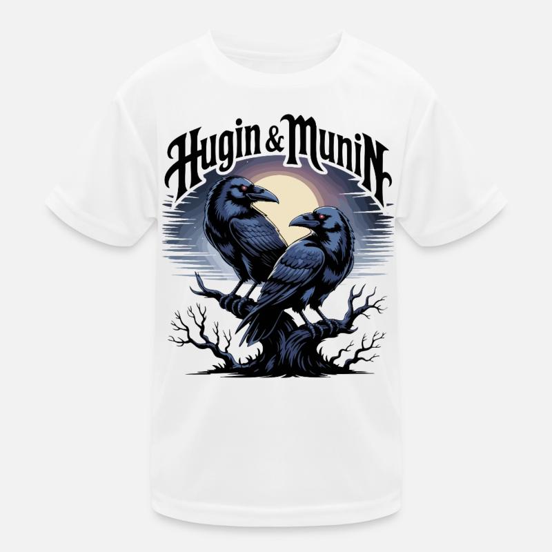 Hugin et Munin - Gardiens de la pensée T-shirt sport Enfant