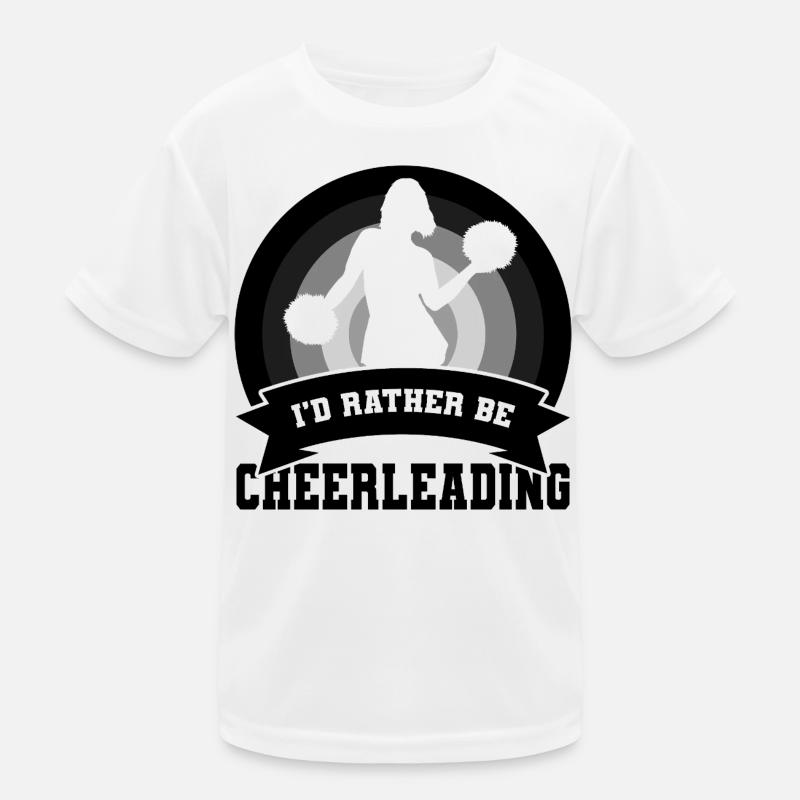 Cheerleader Saying Kids Functional T-Shirt