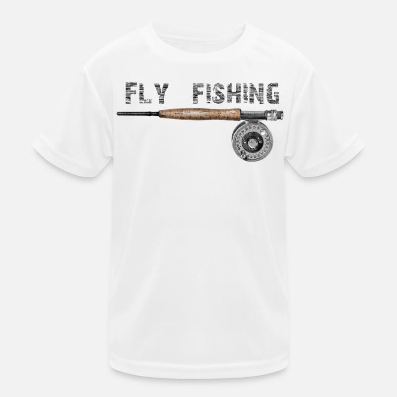 Pêche à la mouche T-shirt sport Enfant