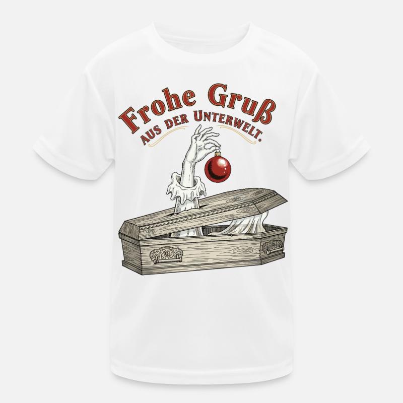 Greetings from the Underworld Kids Functional T-Shirt