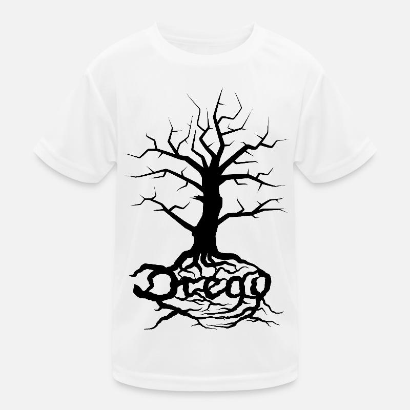 Dread Tree Black T-shirt sport Enfant