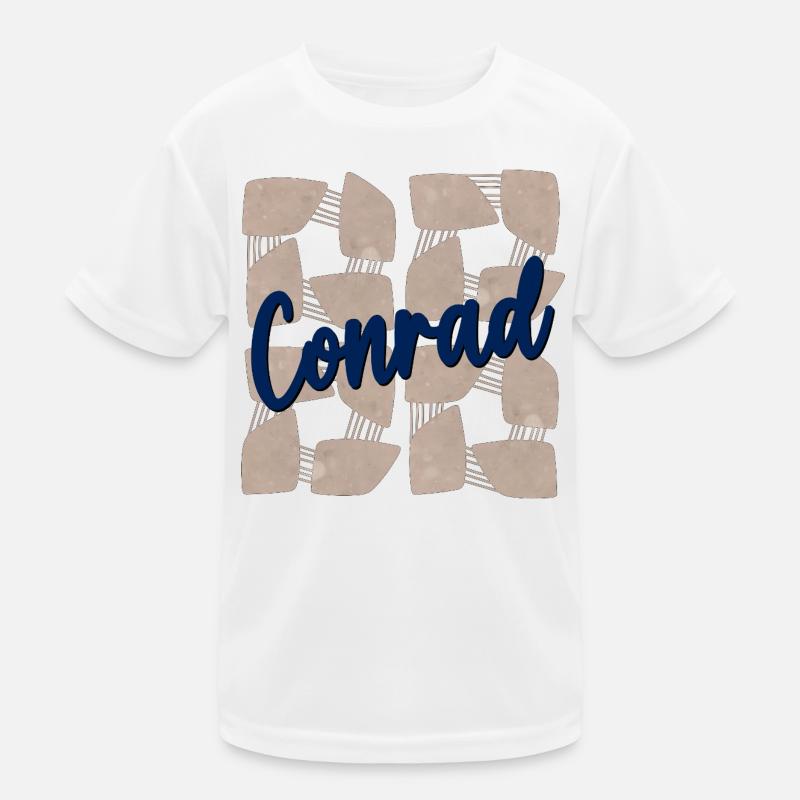 NAMENSTAG NAME CONRAD Kinder Funktions-T-Shirt
