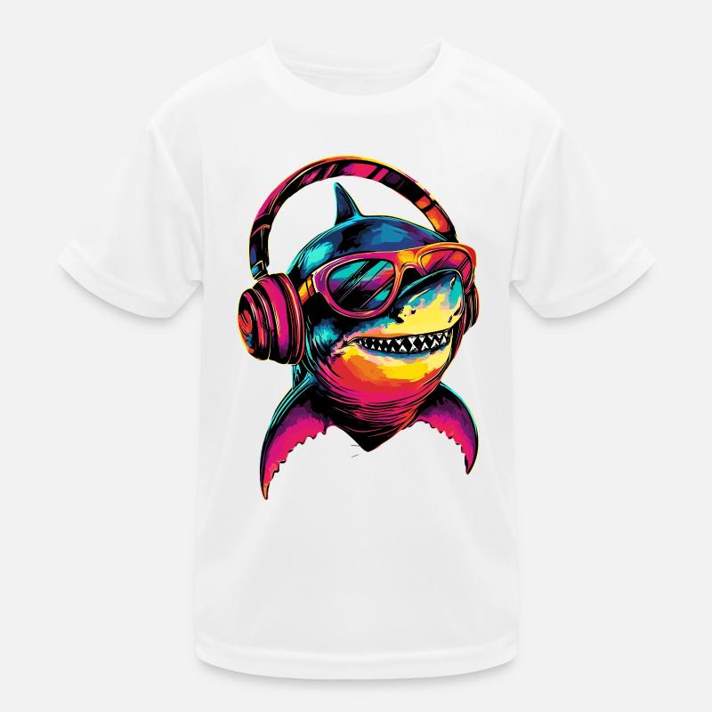 requin requin tigre requin plongeur requins mignons grand requin blanc T-shirt sport Enfant