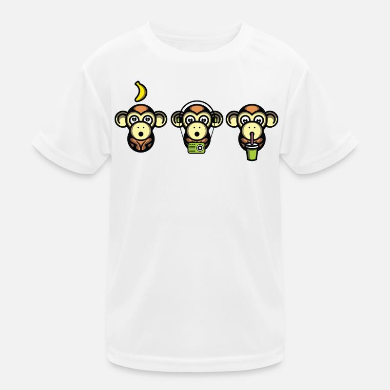 Singes plus sages T-shirt sport Enfant