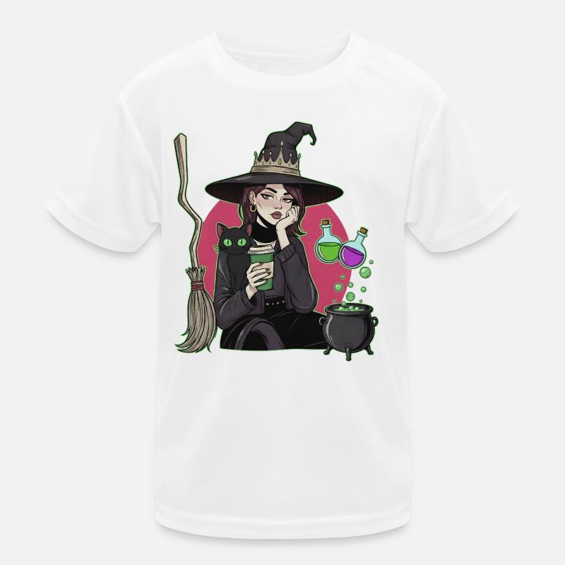 Witch Kids Functional T-Shirt