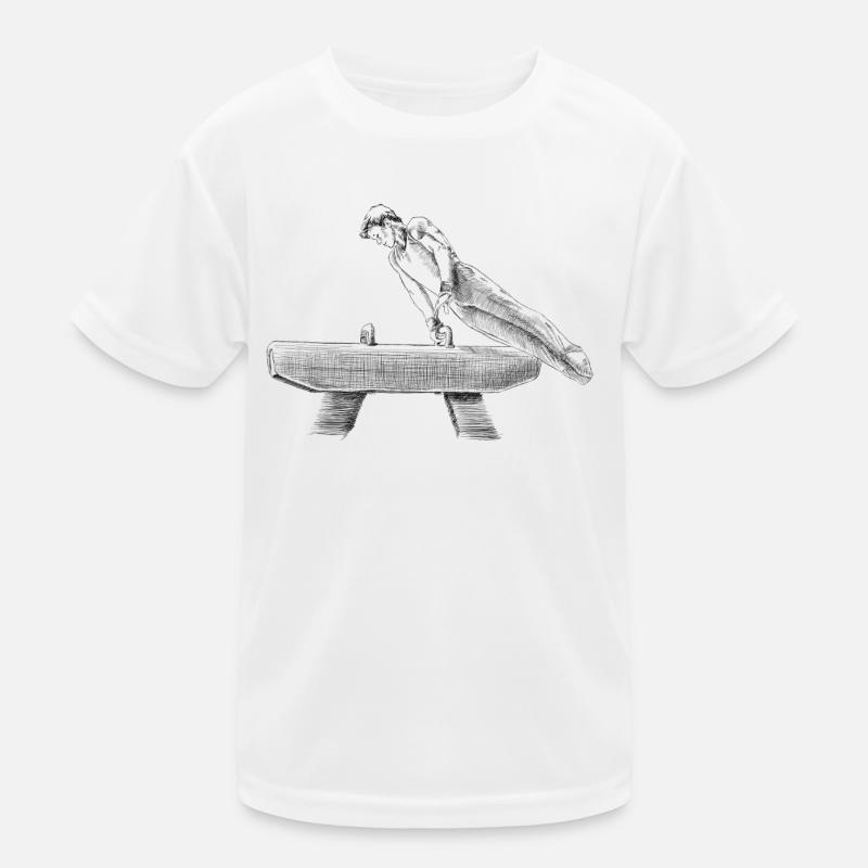 Gymnastics Kids Functional T-Shirt