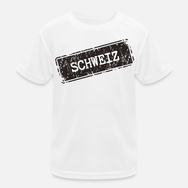 Suisse T-shirt sport Enfant