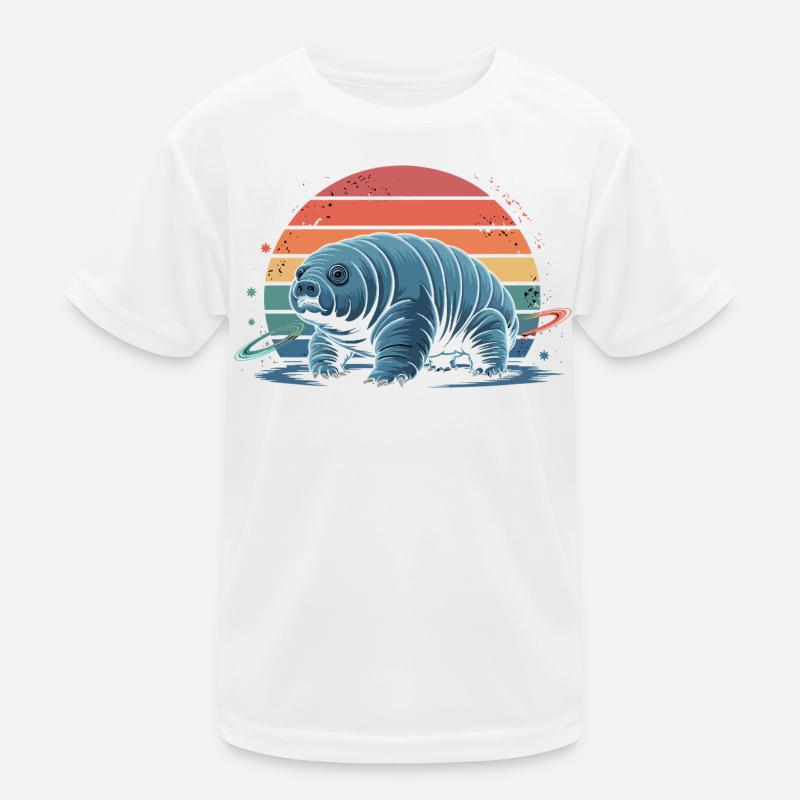 Chien de l’espace imaginatif T-shirt sport Enfant