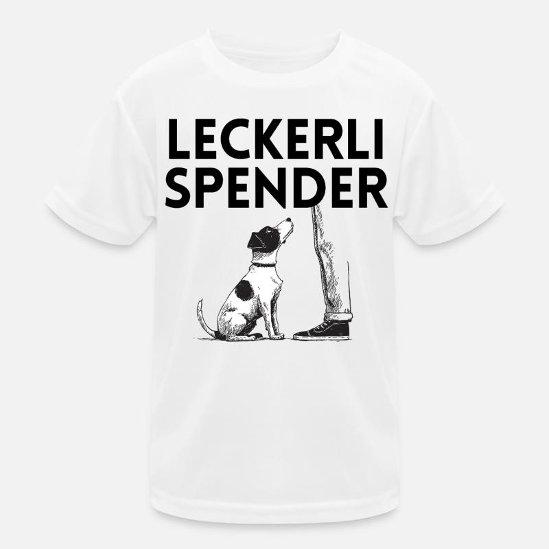 Leckerli-Spender Kinder Funktions-T-Shirt