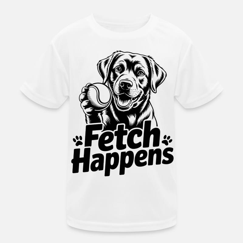 Fetch Happens Kids Functional T-Shirt