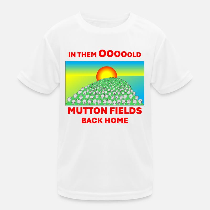 Mutton Fields Kids Functional T-Shirt