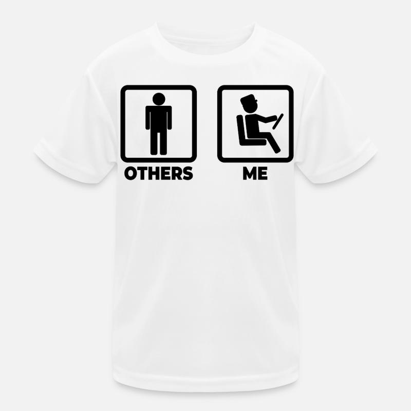 Busfahrer Kinder Funktions-T-Shirt
