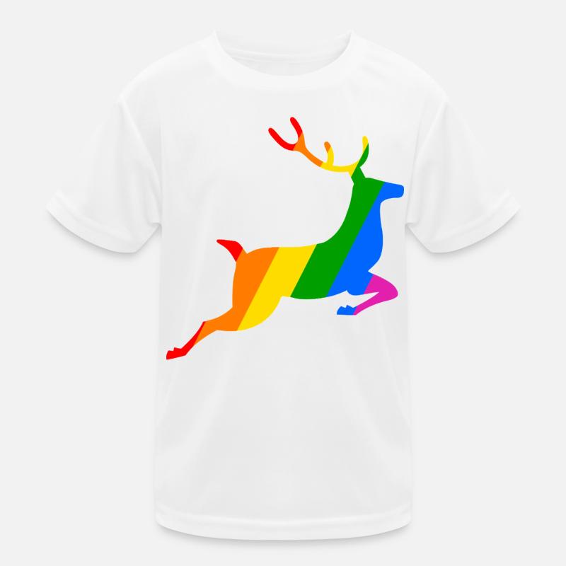 Regebogen Reindeer Kids Functional T-Shirt