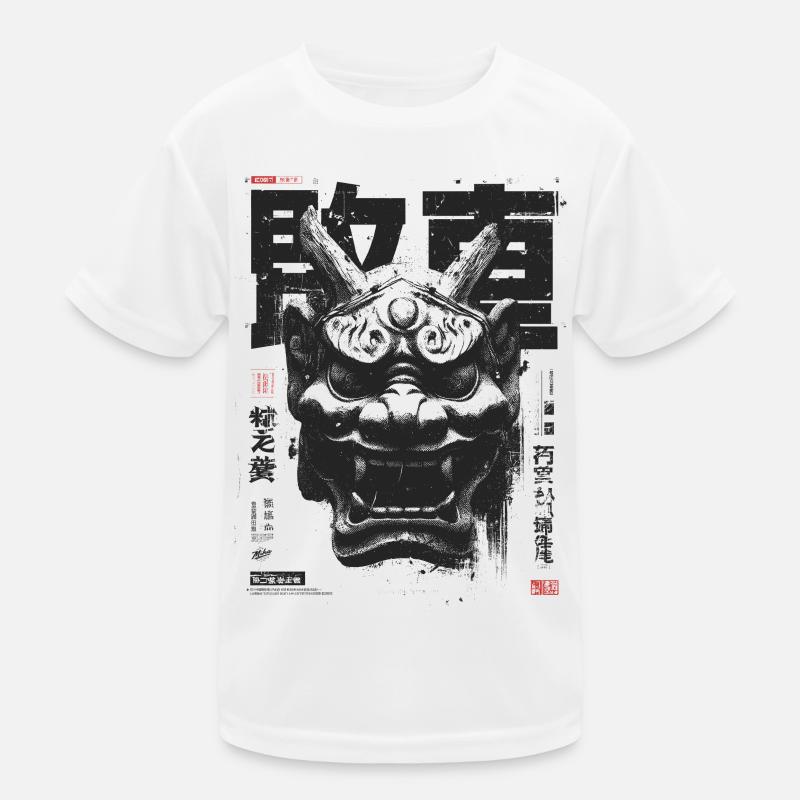 Oni MAsk Kinder Funktions-T-Shirt