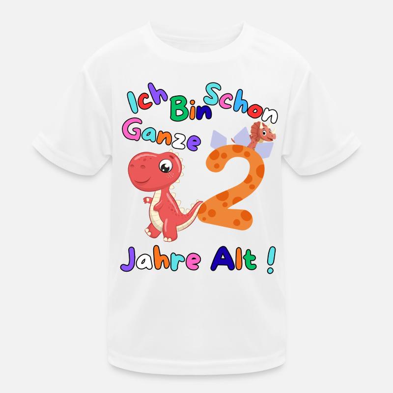 Design d’anniversaire – J’ai 2 ans T-shirt sport Enfant