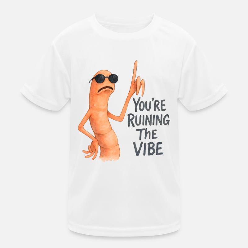 Marcus le ver Tu ruines l’ambiance T-shirt sport Enfant