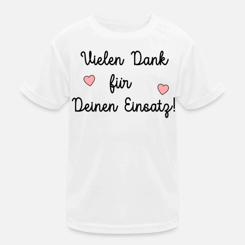 Thank you very much commitment support Kids Functional T-Shirt