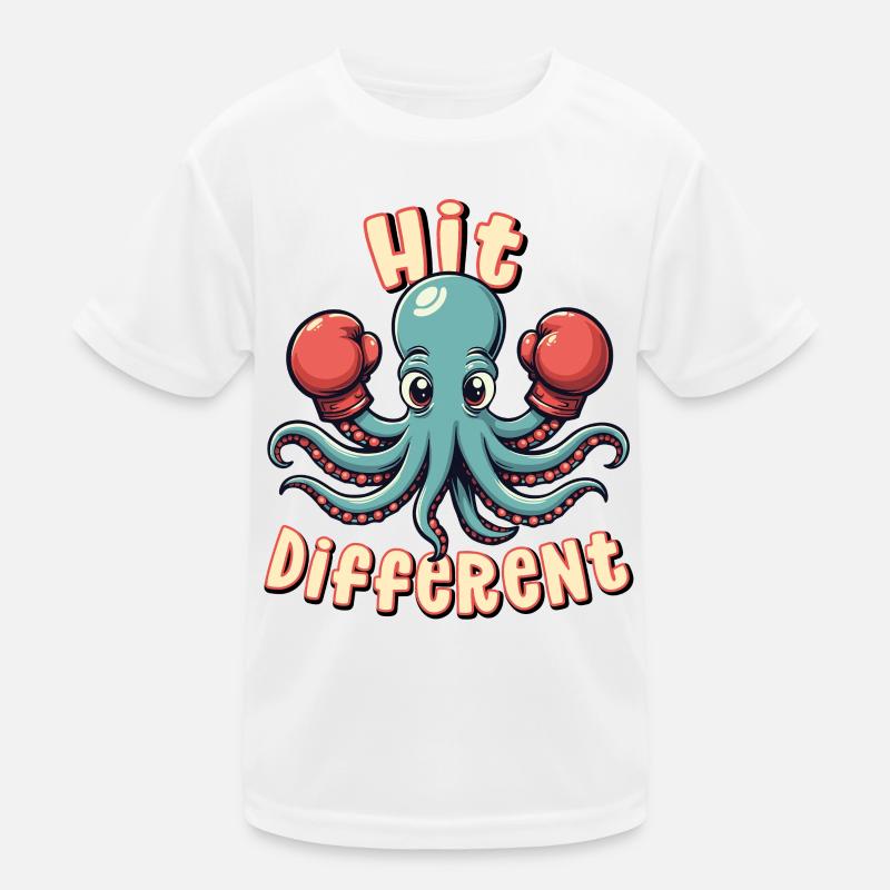 Hit Different Kids Functional T-Shirt