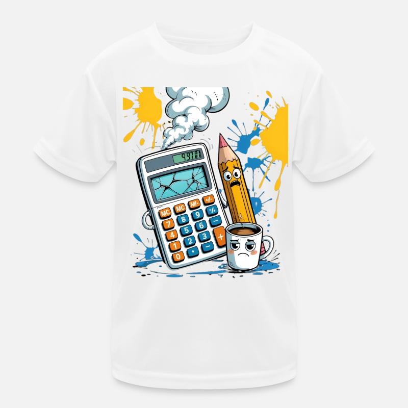 Crétacé Chaos Mathématiques T-shirt sport Enfant