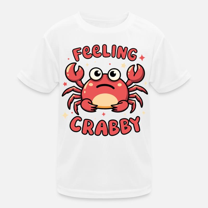 Feeling Crabby Kids Functional T-Shirt